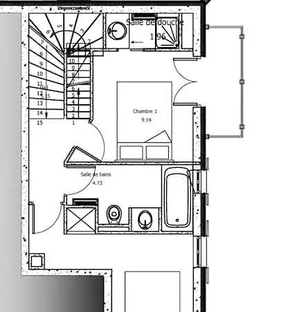 Bio Corti 6p. 3 Ch Proche Pistes/commerces Apartment *